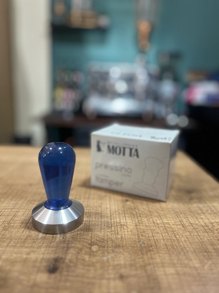 Motta TAMPER arc-en-ciel 58 mm,  bleu