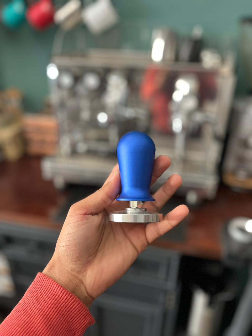 TAMPER CALIBRE 58MM , 54 MM BLEU